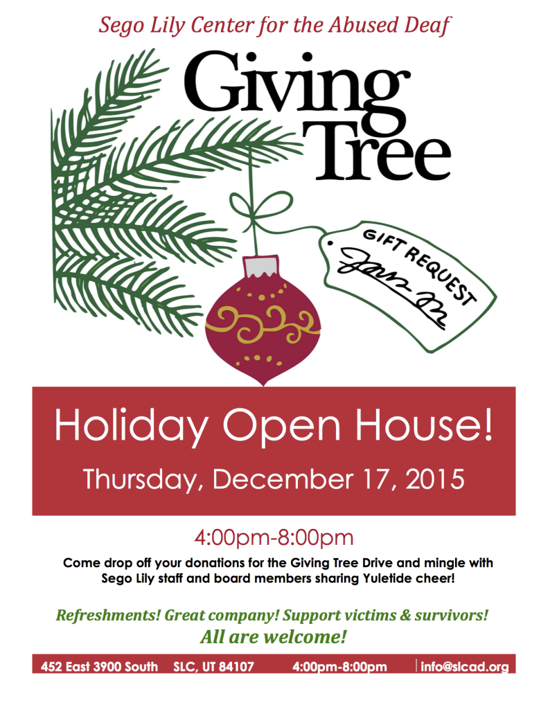 Sego Lily Holiday Open House 2015